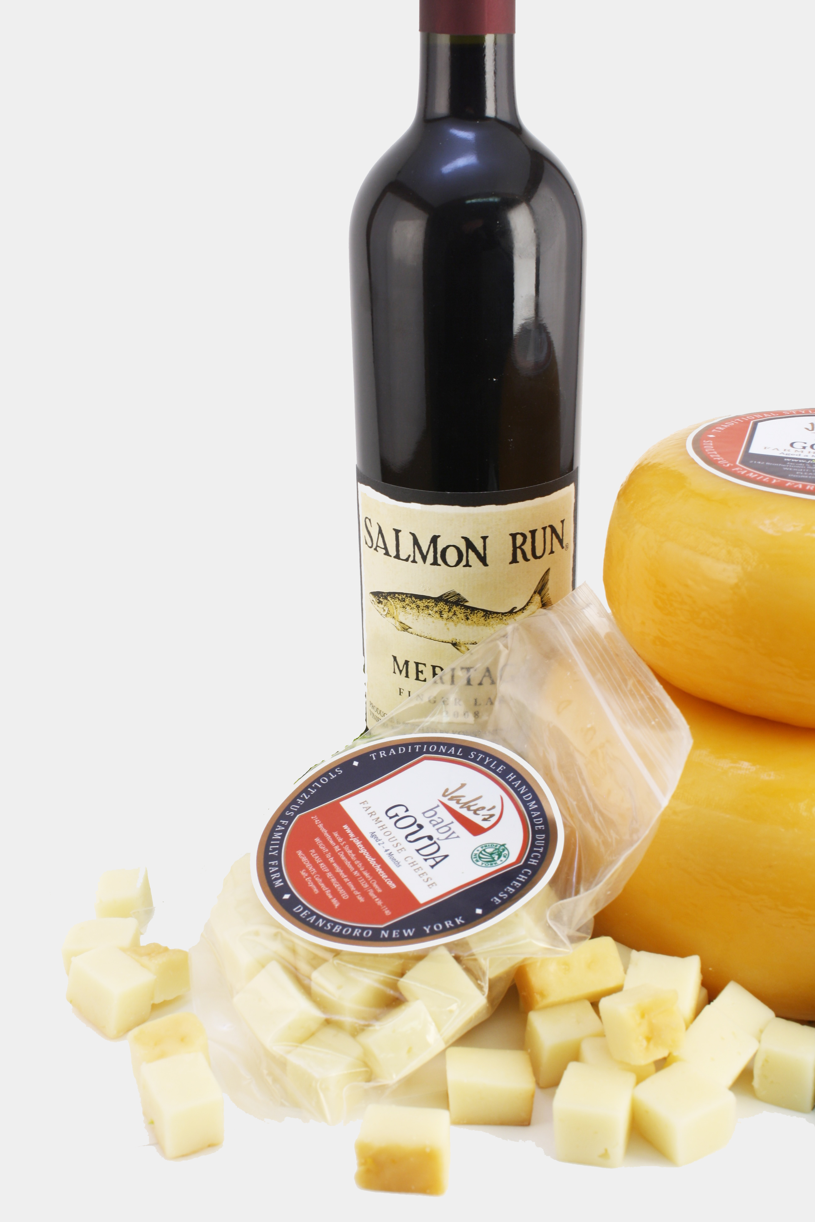There Is Something About Wine and Cheese Jake's Gouda Cheese