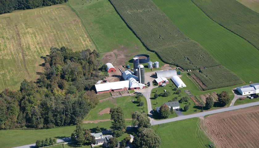 Aerial Photo of the Stolzfus Farm
