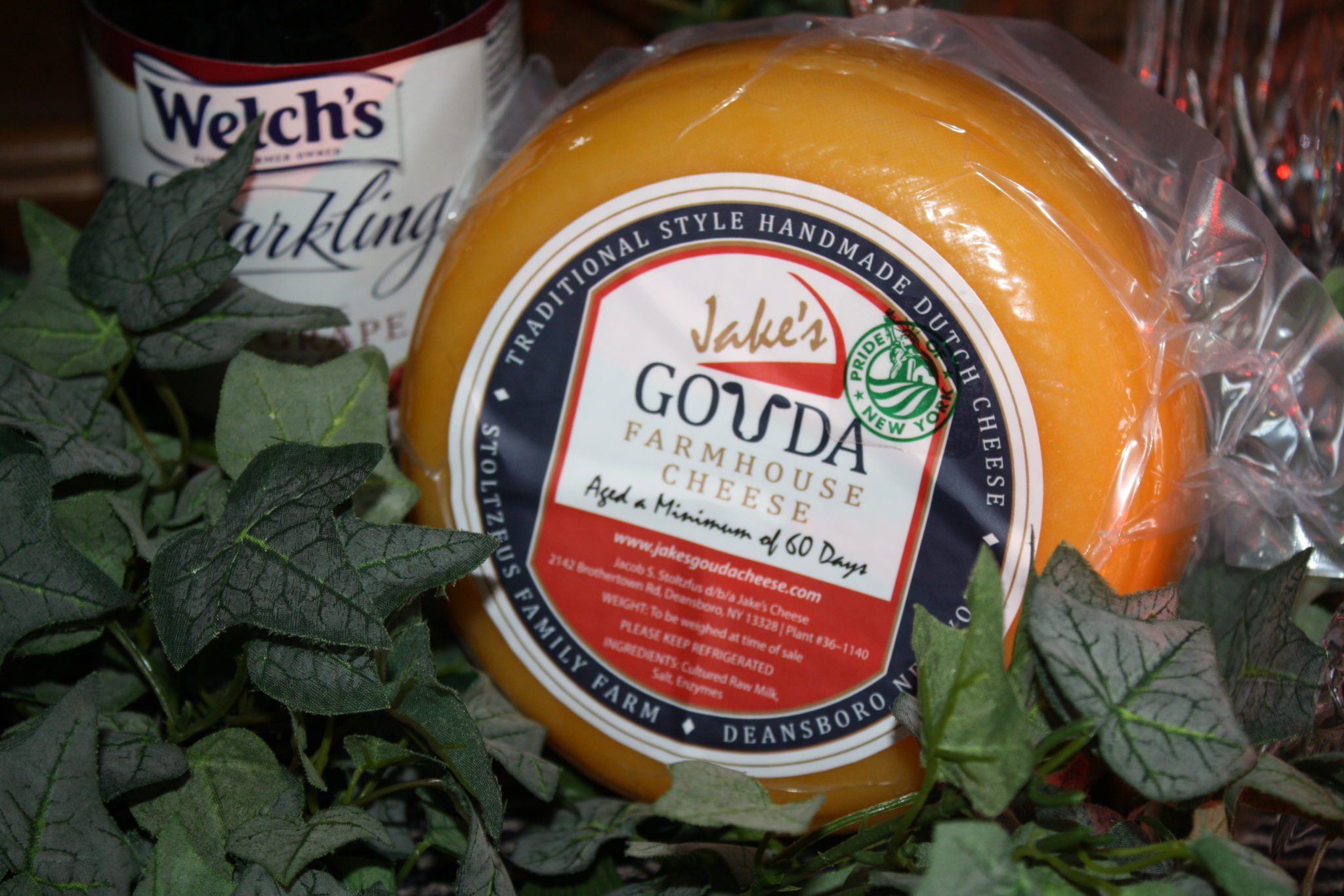 Gouda Sales at the Clinton Market Jake's Gouda Cheese